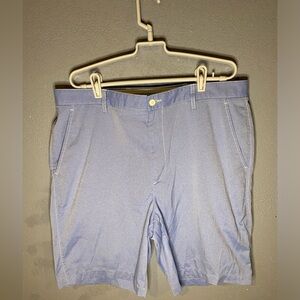 FootJoy Performance Golf ⛳ Shorts Men's 38 Blue Chambray Lightweight,Comfortable